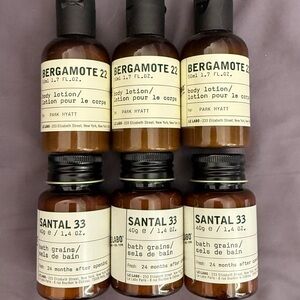 Le Labo Bergamote 22 and Santal 33 Collection